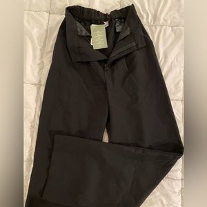 Black Wide Leg high waist Dress Pants BNWT H&M